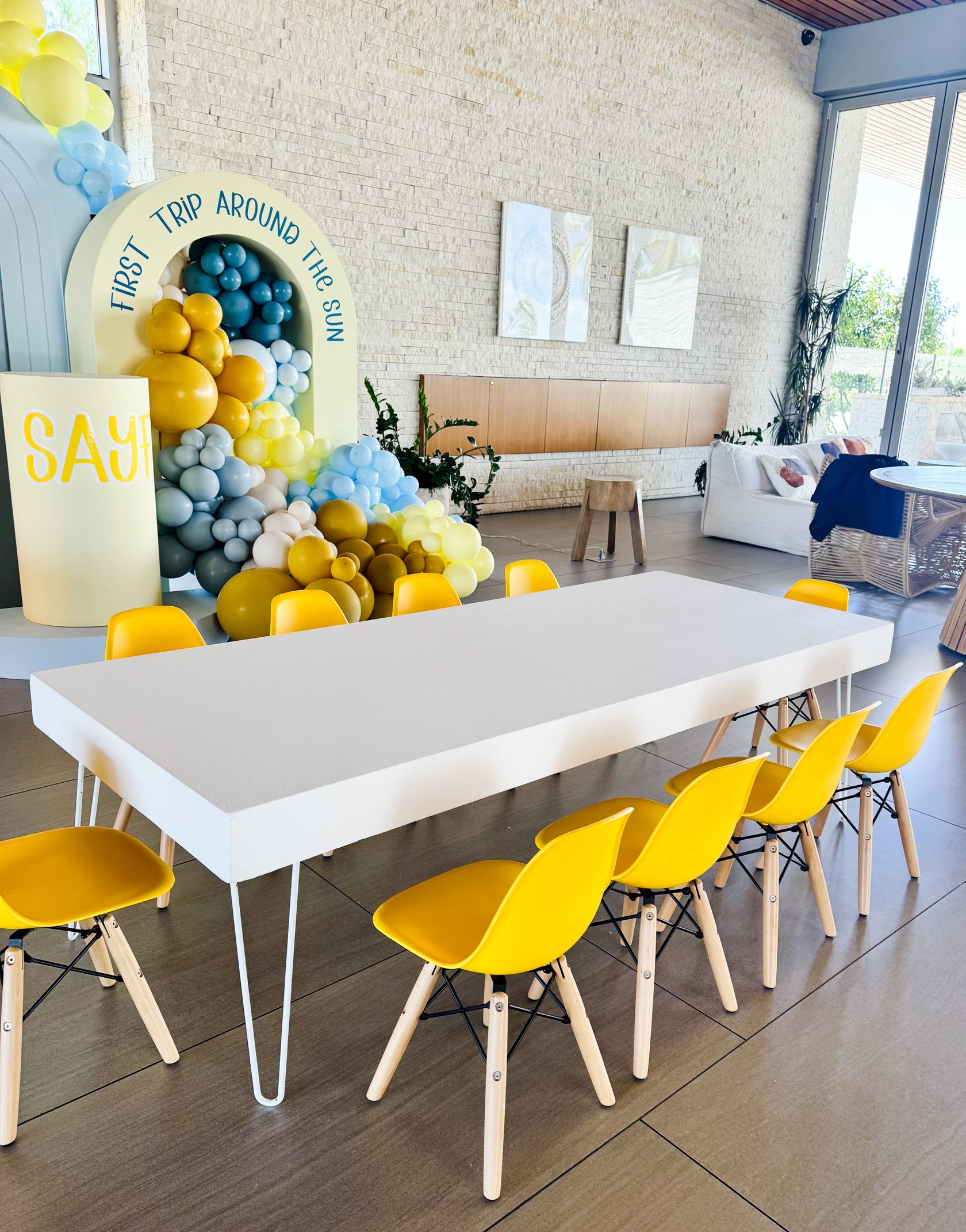 Kids Modern Wood Table - Image 4