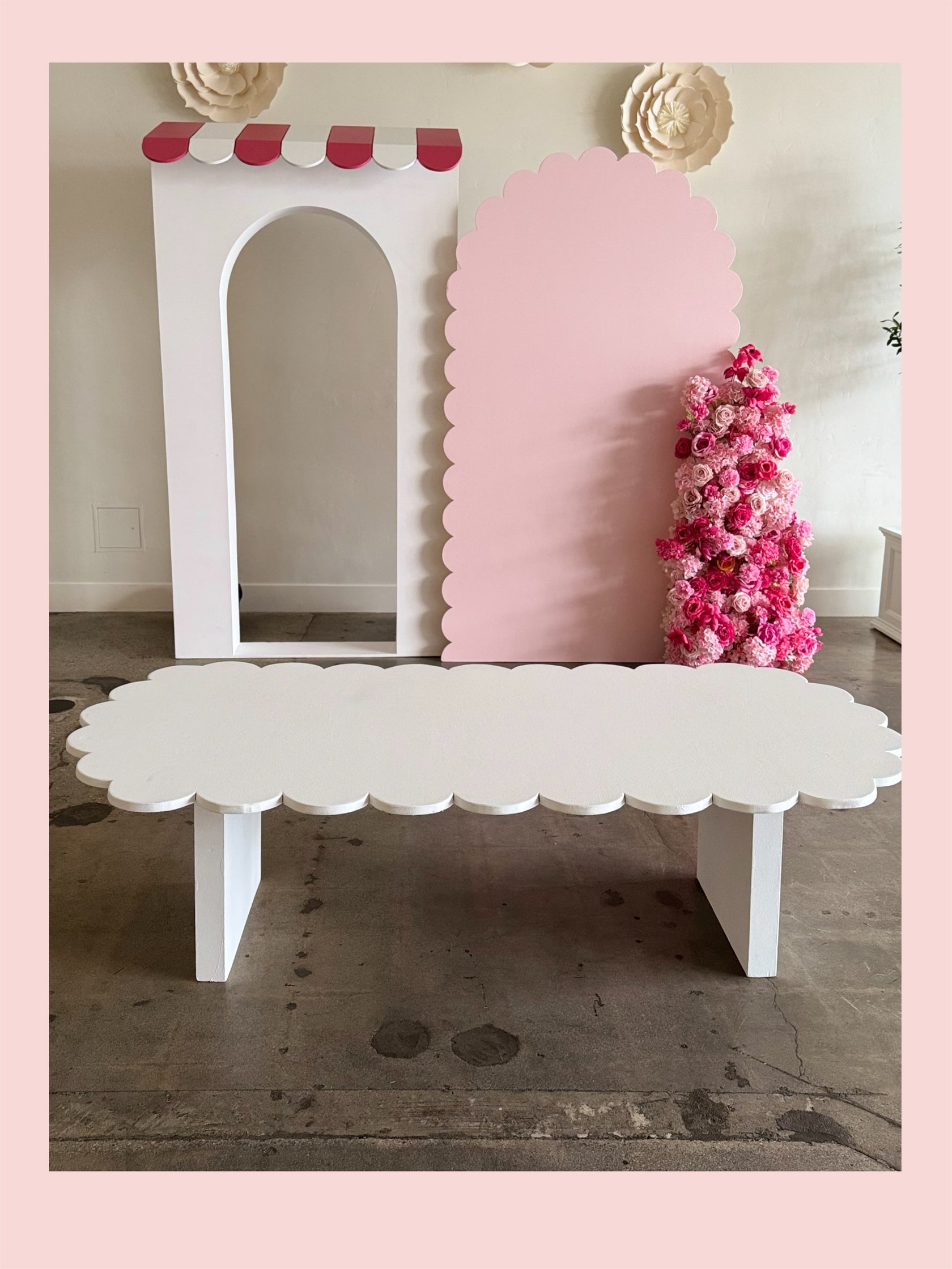 Scalloped Arched Panel 4'x7' - Image 2