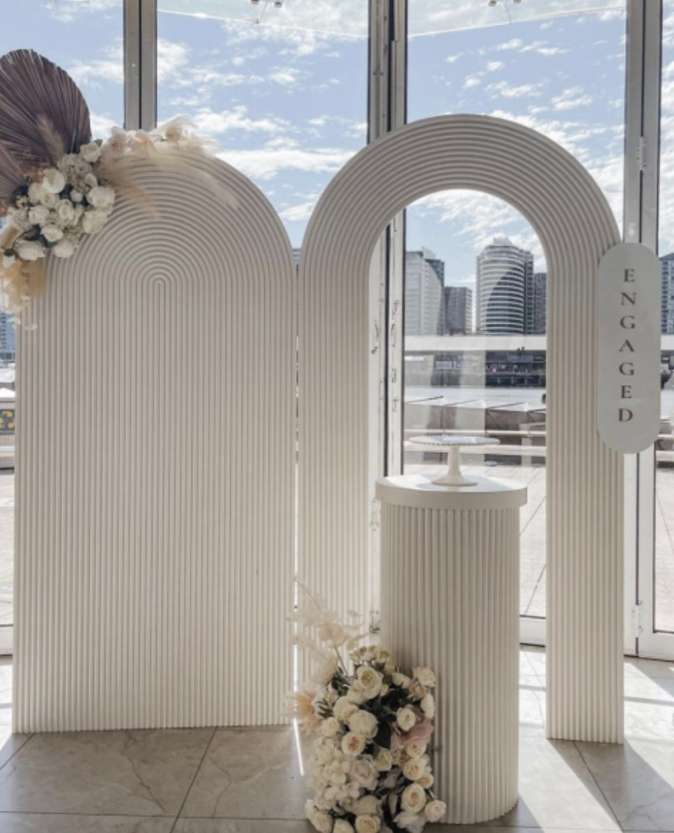 Open Ripple Arch Wall 4'x6' - Image 2