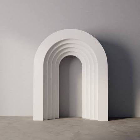 3D Staggered Backdrop 5'x8'