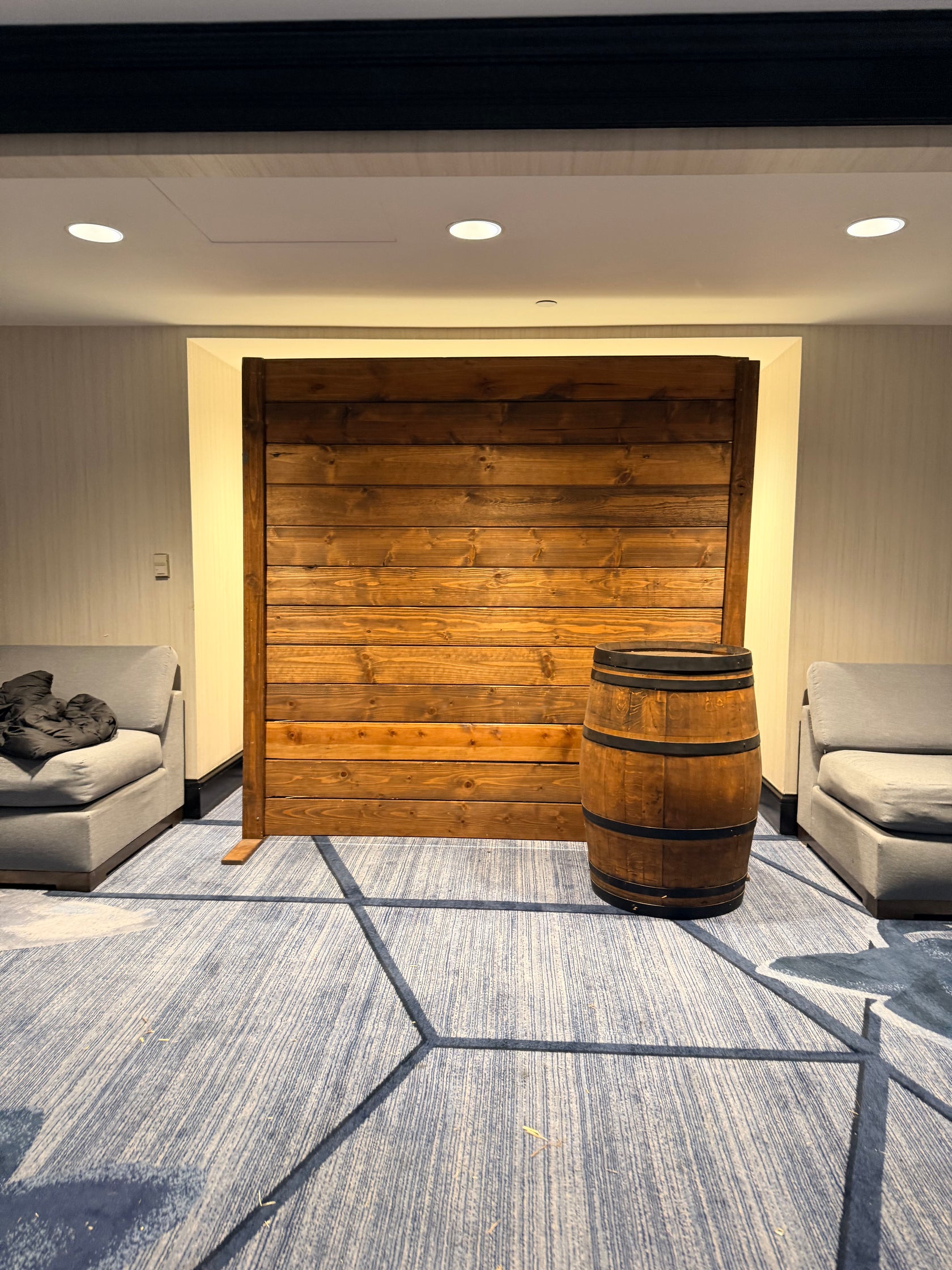 Modern Rustic Wall 7'x7'