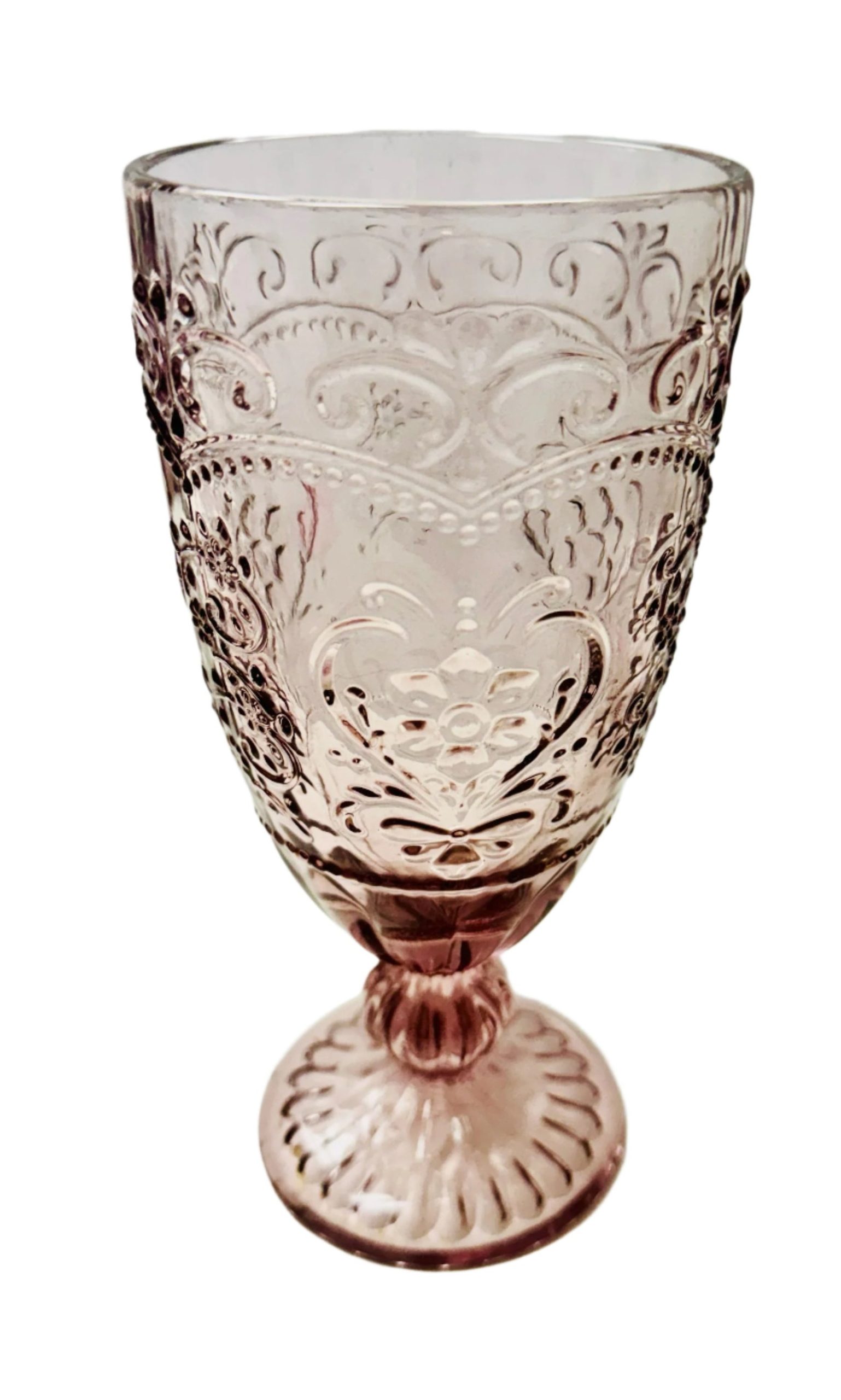 Embossed Goblet/Wine Glass - Image 2
