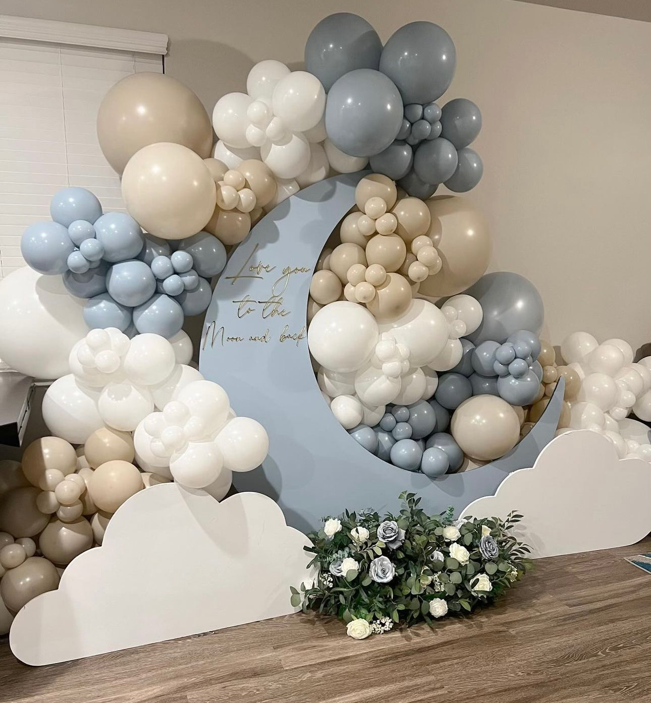 Over The Moon Backdrop (3 Pieces)