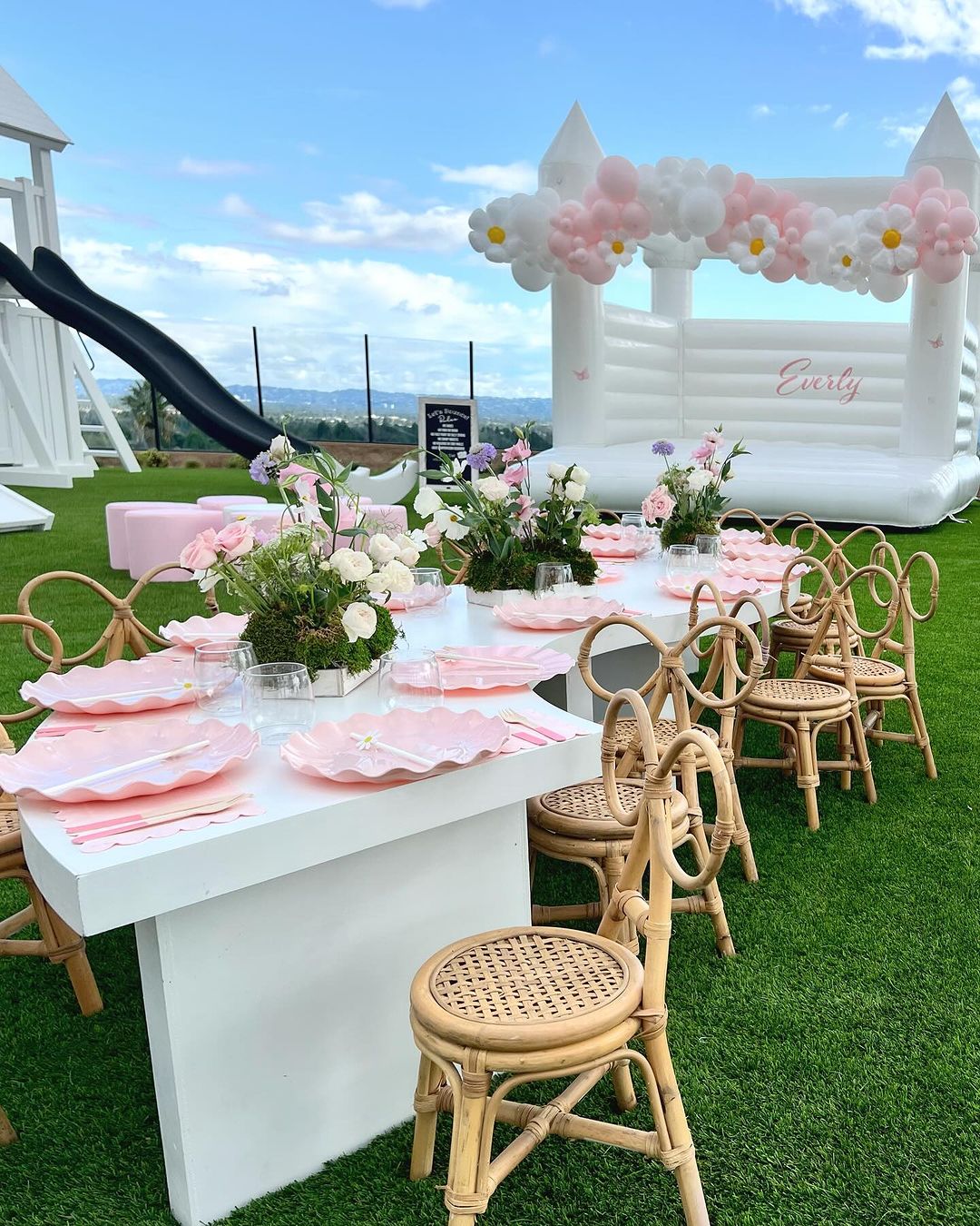 Kids Rattan Bow Chair - Image 3