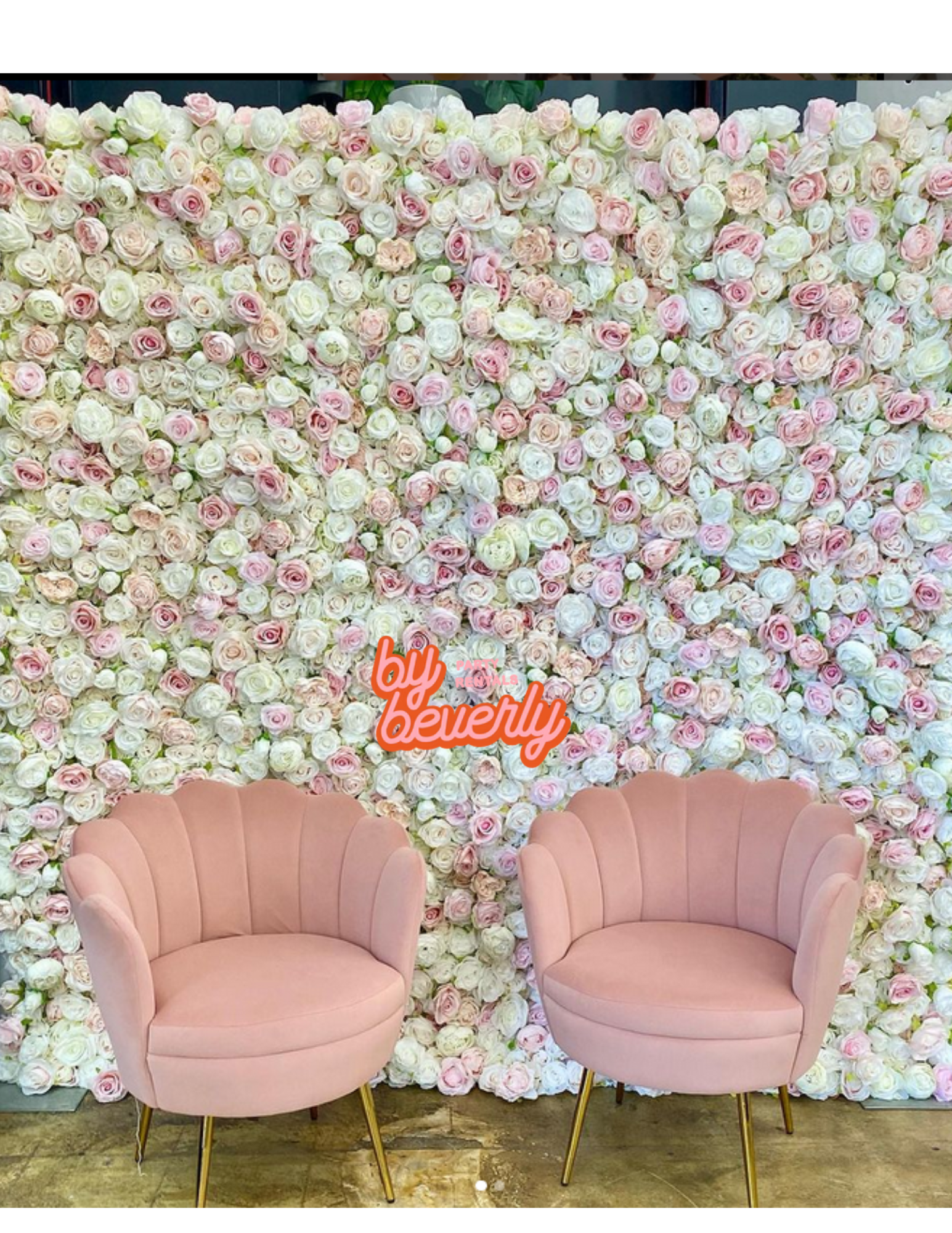 Rose Flower Wall 8x8 - Image 2