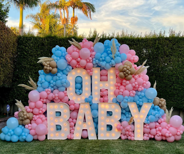"Oh Baby" 3ft Marquee Letters